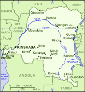 Congo map